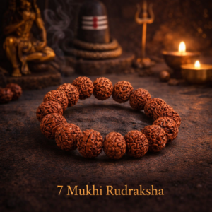7 Mukhi Rudraksha Bracelet