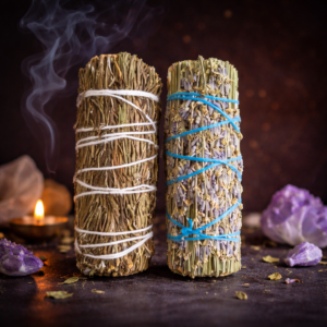 a pair of herbal